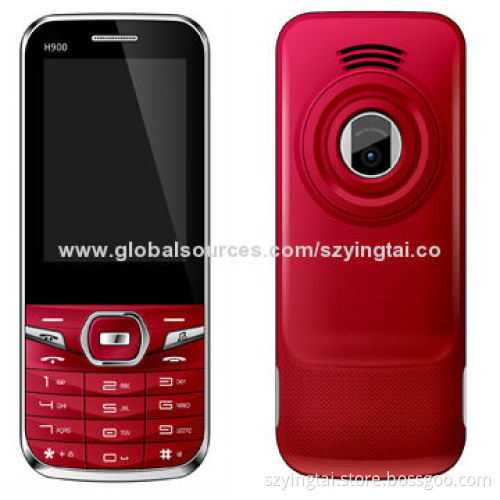 2.4-inch QCIF Screen Dual-SIM Dual-standby GSM Phones with Bluetooth, FM Radio and Audio Supported